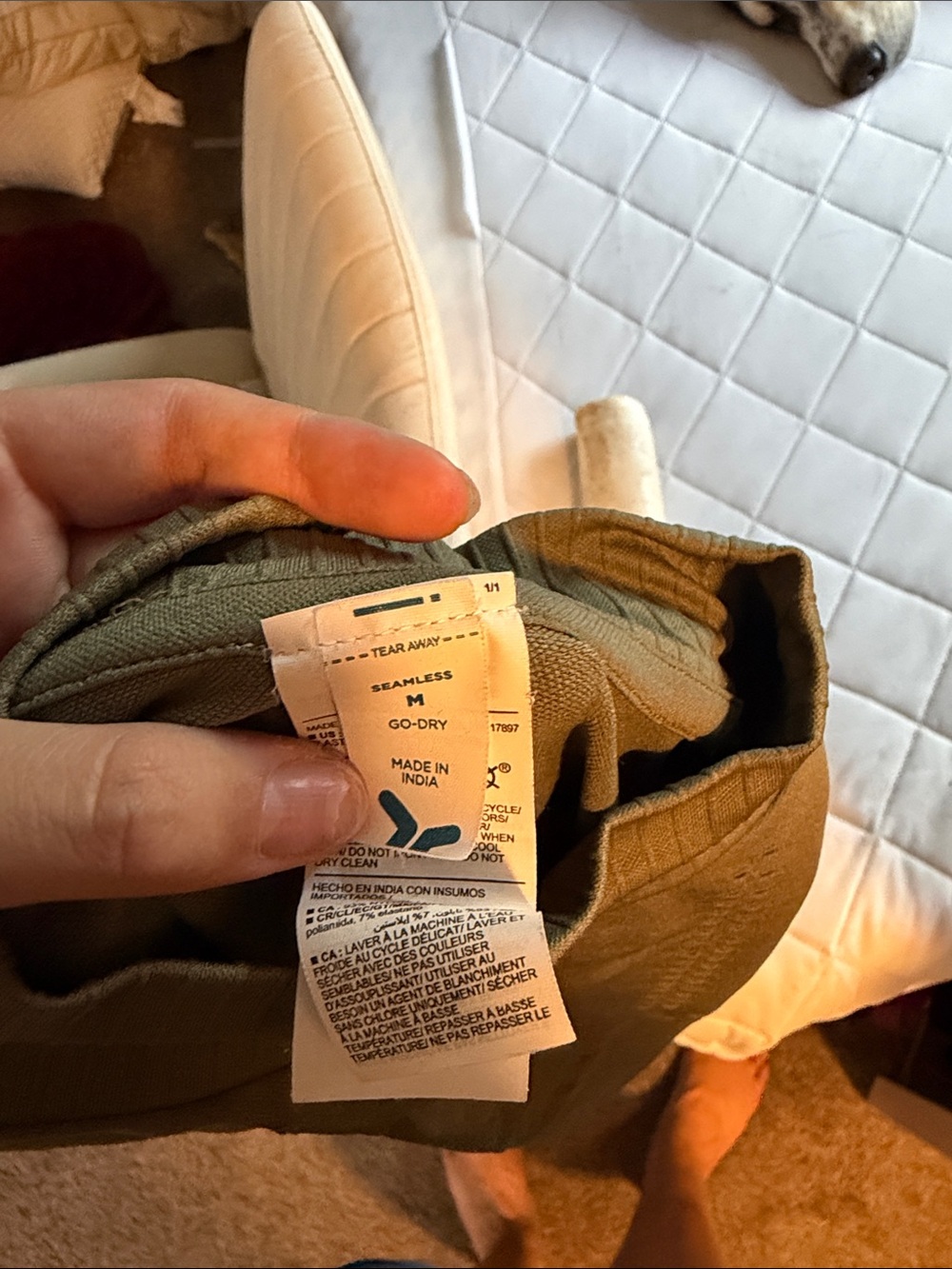 Old Navy Olive Green Long Sleeve Tee